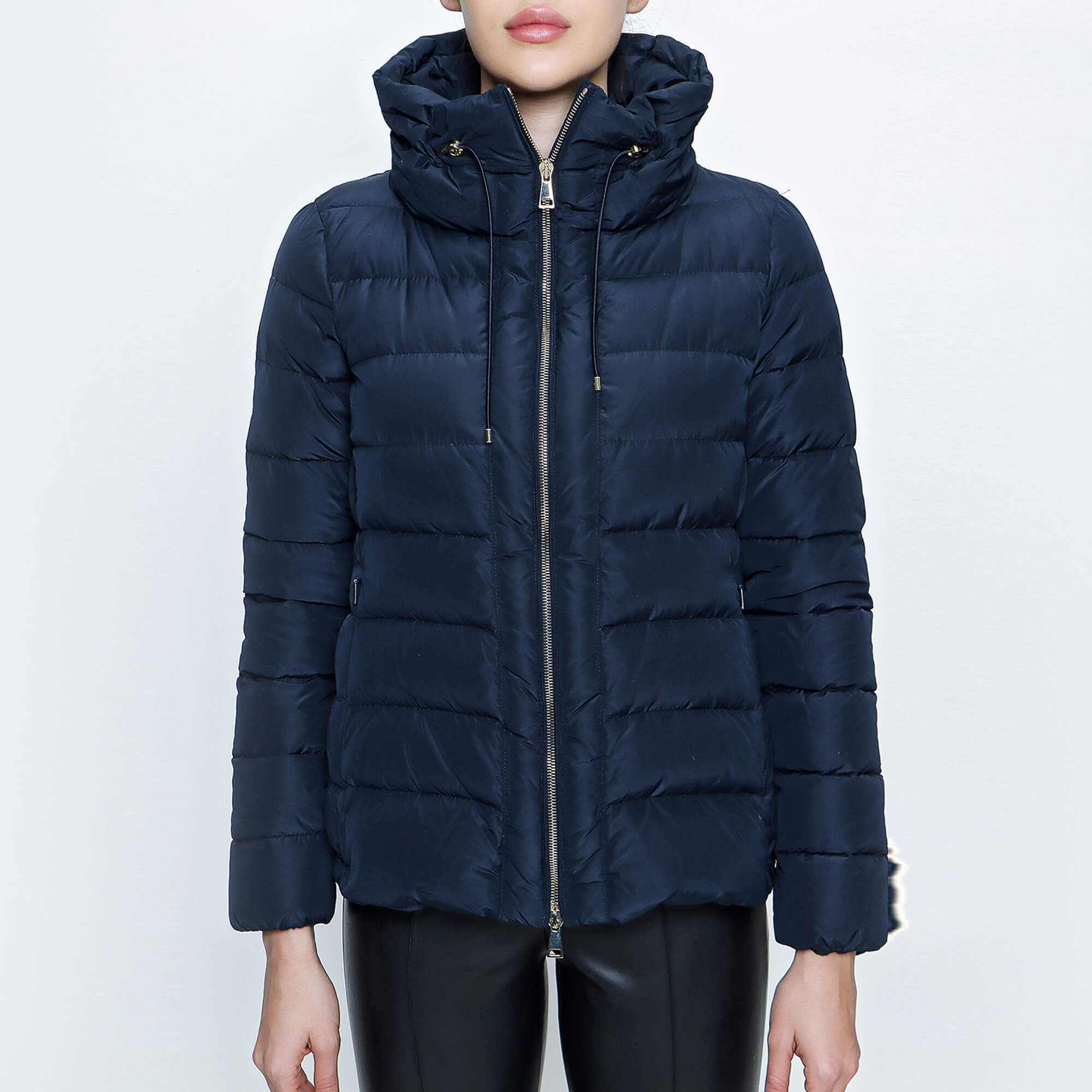 Moncler navy on sale jacket